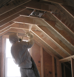 Austin TX attic spray foam insulation